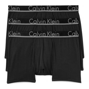Calvin Klein Comfort Microfiber Trunk 3-Pack NB1360 Black