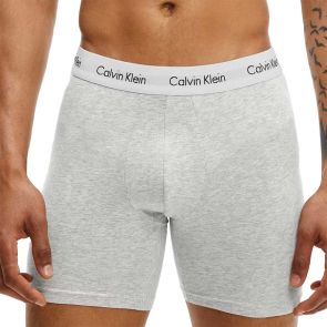 Calvin Klein Cotton Stretch Boxer Brief 3-Pack NB1770 Black/White/Grey