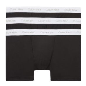 Calvin Klein Plus Size Cotton 3-Pack Trunk NB2665 Black