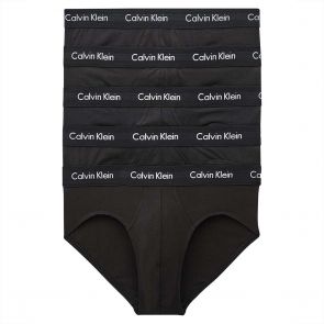 Calvin Klein Cotton Stretch 5 Pack Hip Brief NB2876 Black