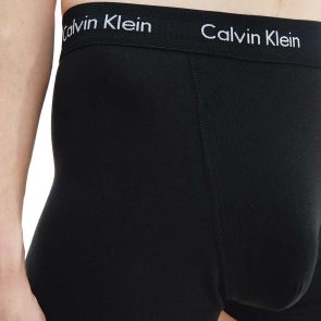 Calvin Klein Cotton Stretch 5-Pack Trunks NB2877 Black