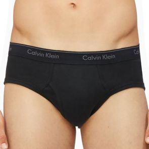 Calvin Klein Cotton  Classics 4 Pack Hip Brief NB4004 Black