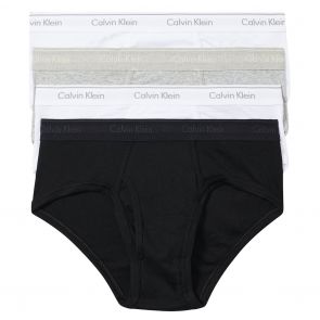 Calvin Klein Cotton  Classics 4-Pack Hip Brief NB4004 Black/White/Grey