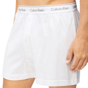 Calvin Klein Cotton Classics 3-Pack Knit Boxers NB4005 Black/White/Grey