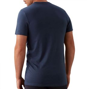 Calvin Klein Cotton Classics 3 Pack Crewneck T-Shirts NB4051 Ink/Charcoal Heather/White