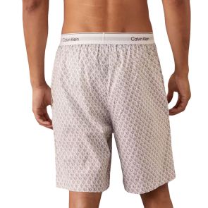 Calvin Klein Cotton Poplin Pyjama Shorts NM2832 Plush Monogram Ash
