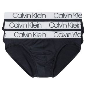 Calvin Klein Chromatic Hip Briefs 3-Pack NP2211O Black