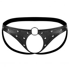 Male Power Fetish Cyclops Jock PAK-121 Black