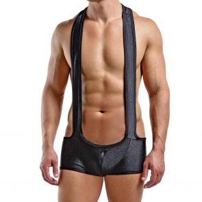 Male Power Euro Male Spandex Sling Short PAK-846 Black