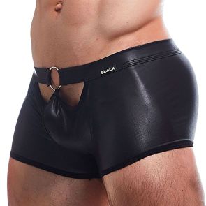 CUT4MEN BL4CK Peekaboo Mini Pants BL4CK03 Black