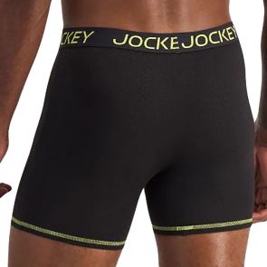Jockey Performance Active Midway Cotton 2-Pack MVXG Black