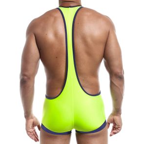 Joe Snyder Bulge Body Singlet JSBUL10 Neon Yellow