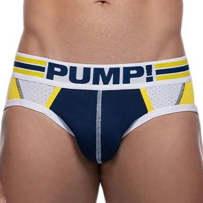 PUMP! Recharge Brief 12060 Navy/White/Yellow