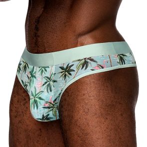 Male Power Sheer Thong SMS-012 Flamingo
