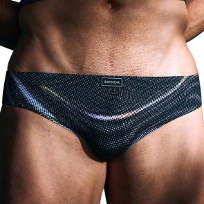 Supawear Printed Pride Brief U260PPE Black