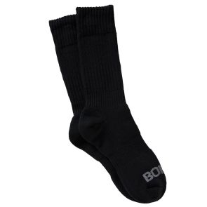 Bonds Cotton Work Crew Socks 2-Pack SYPG2N Black