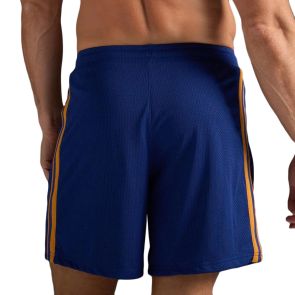 TEAMM8 S.S.C. Fraternity Mesh 6 Inch Short Stripes TC-6STSSC Navy