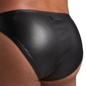 TEAMM8 PLAY Flex Brief TP-BFFXL Faux Leather Black