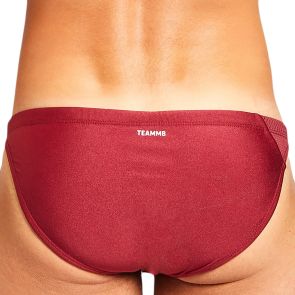 TEAMM8 Bass Mesh Swim Brief TS-BBASSM Burgundy