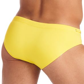 TEAMM8 Grid Swim Brief TS-BFGD Bondi Yellow