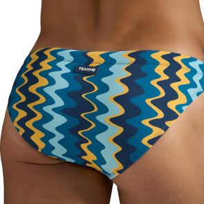 TEAMM8 Resort Bikini Swim Brief TS-BKRSRT Blue Mirage
