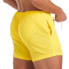 TEAMM8 Grid Swim Short TS-SSGD Bondi Yellow