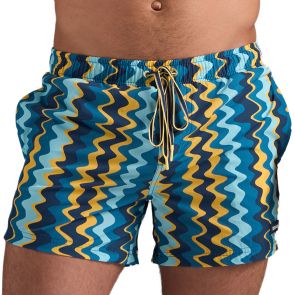 TEAMM8 Resort Swim Short TS-STRSRT Blue Mirage
