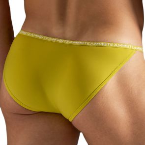 TEAMM8 Glide Micro Brief TU-BFGLIDE Chartreuse