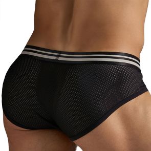 TEAMM8 Racer Mesh Brief TU-BFRCR Jet Black