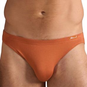 TEAMM8 Body Bamboo Bikini Brief TU-BKBODY3 Burnt Sienna