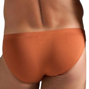 TEAMM8 Body Bamboo Bikini Brief TU-BKBODY3 Burnt Sienna