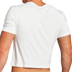 TEAMM8 Body Bamboo Crop Tee TU-CTBODY2 White