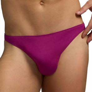 TEAMM8 Flirt Cotton Thong TU-TGFLRT Purple