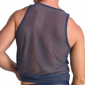 TEAMM8 Score  Sheer Tank TU-TNSCORE3 Midnight Navy