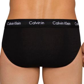 Calvin Klein Cotton Stretch Hip Brief 3-Pack BU2661 Black/Blue Pack