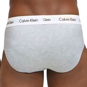 Calvin Klein Cotton Stretch Hip Brief 3-Pack U2661 Black/Grey/White
