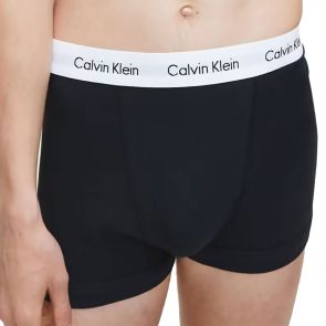 Calvin Klein Cotton Stretch Classic Fit Trunk 3-Pack U2662 Black