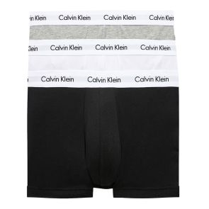 Calvin Klein Cotton Stretch Hip Trunk 3-Pack U2662 Black/Grey/White