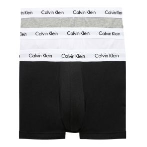 Calvin Klein Cotton Stretch Trunk 3-Pack U2662 Black/Grey/White