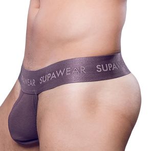 Supawear Ribbed Thong U82BSC Peppercorn