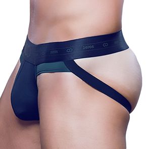 2EROS AKTIV Pegasus Jockstrap U9349 Black/Green
