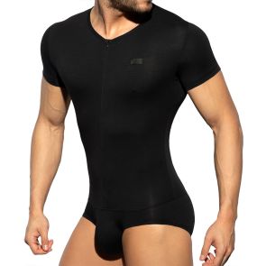 ES Collection Cotton Bodysuit UN486 Black