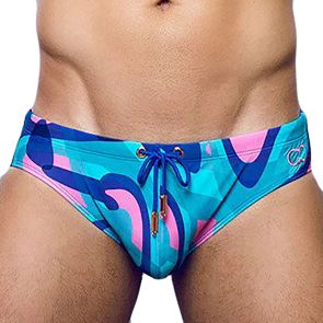 2EROS V10 Print Swim V10232NKB Kai Blue