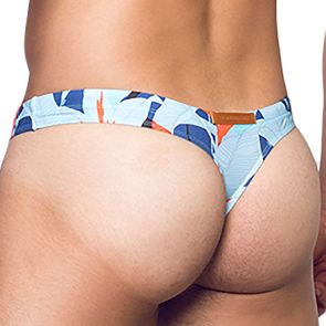 2EROS V80 Print Thong V80002N Caribbean Twist