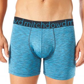 Mitch Dowd Heather Everyday Active Long Leg Trunk VA023 Teal/Charcoal