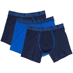 Mitch Dowd Knit Long Leg Trunks 3-Pack VF001P3 Blues