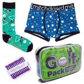 Mitch Dowd Men's Crazy Golfer Gift Set V931G Multi