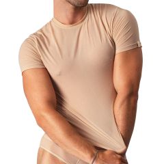 TEAMM8 Allure Sheer Cropped Tee TC-CTALL Husk