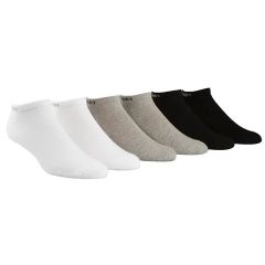 Calvin Klein Mens Bonus Cotton Cushion Sole Socks 6-Pack ECC377 Assorted