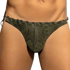 ES Collection Snake Swim Brief 2226 Khaky